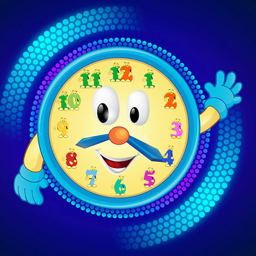 Kids Learn Clock - Fun Time app icon