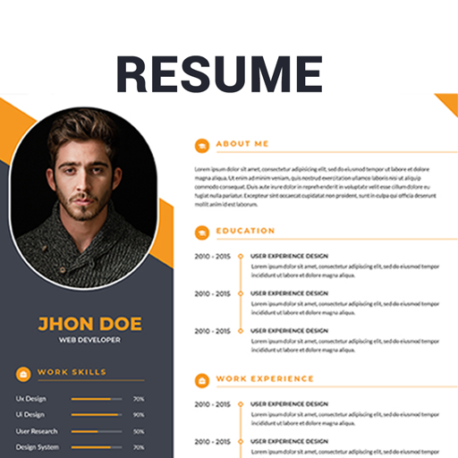 Resume maker - CV builder app icon download android ios