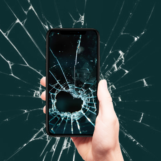 Broken Screen Wallpaper app icon