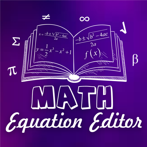 Math equation editor app icon