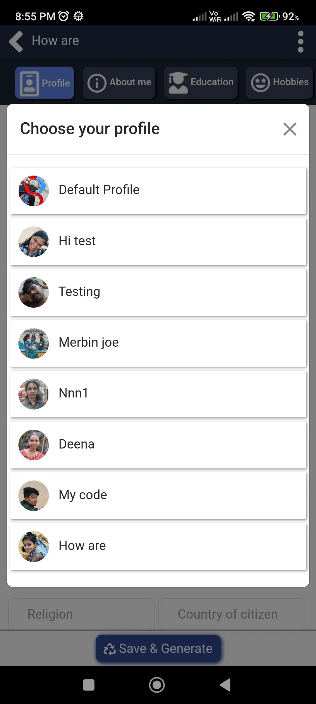 Resume maker - CV builder app screenshot 13 for Android & iOS