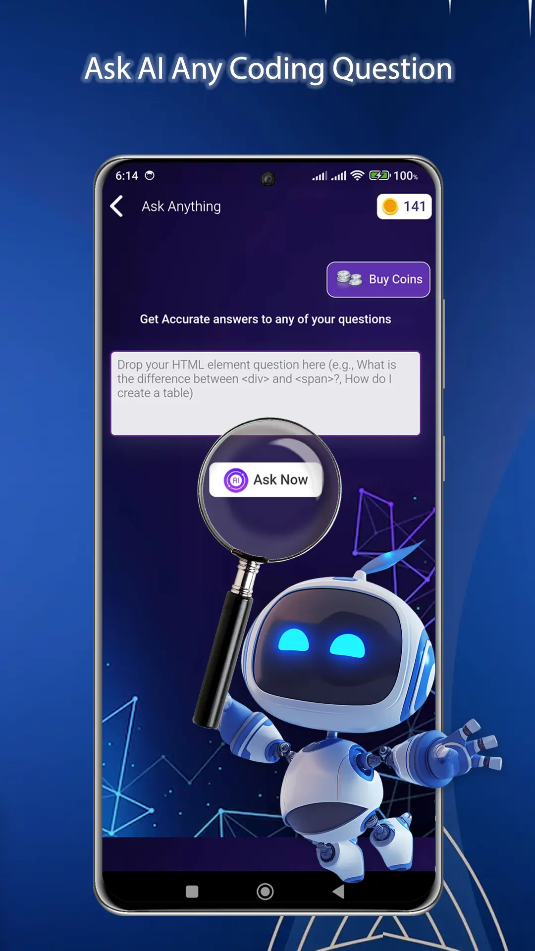 HTML Editor app screenshot 2 for Android & iOS