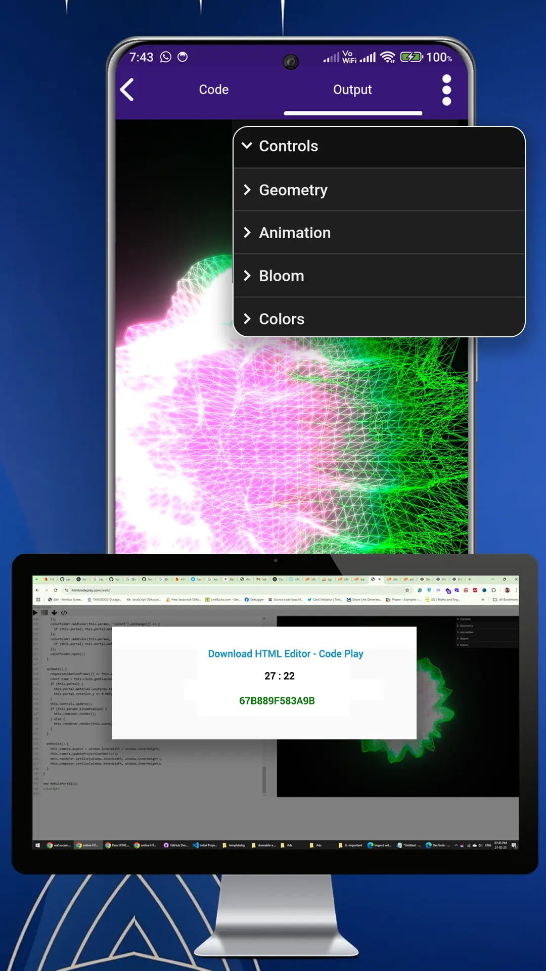 HTML Editor app screenshot 6 for Android & iOS