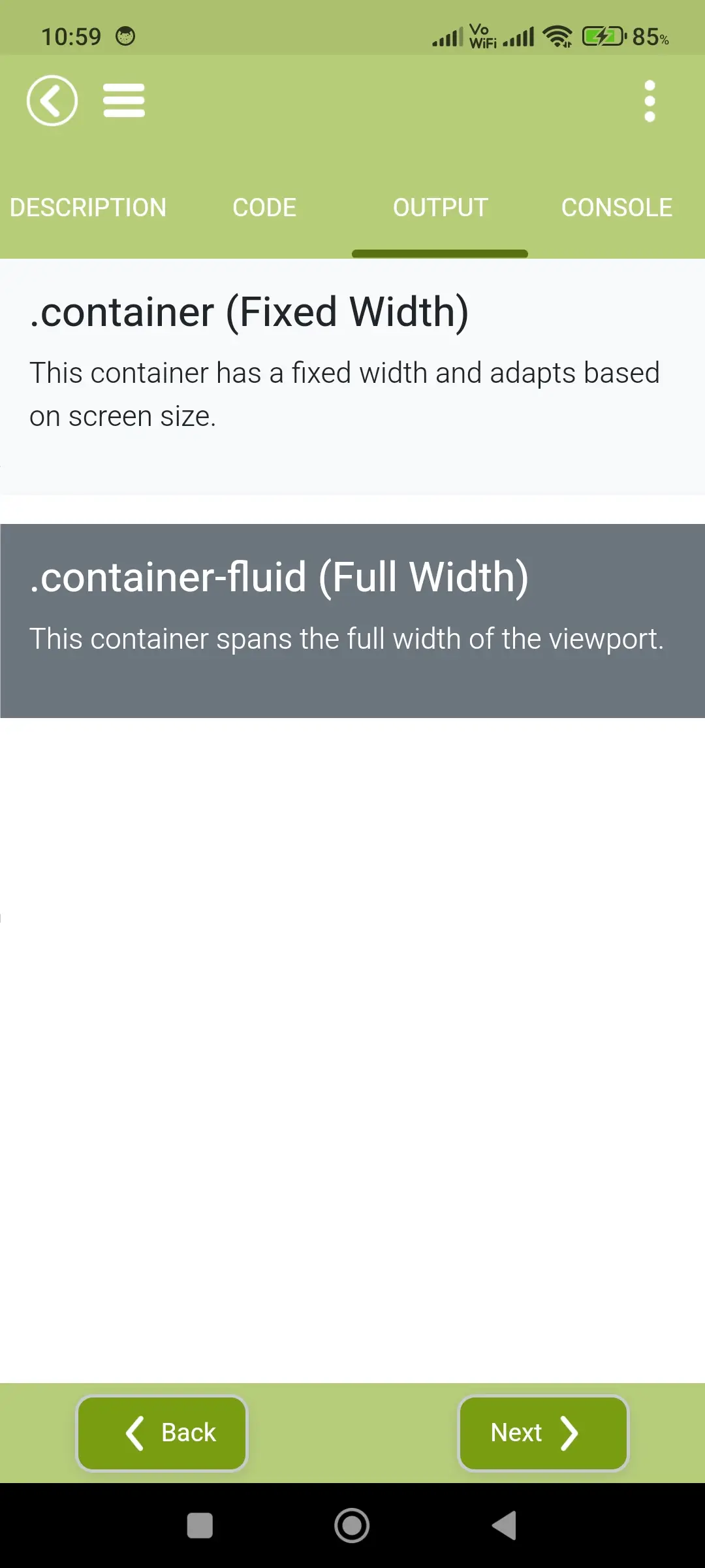 HTML Code Play app screenshot 6 for Android