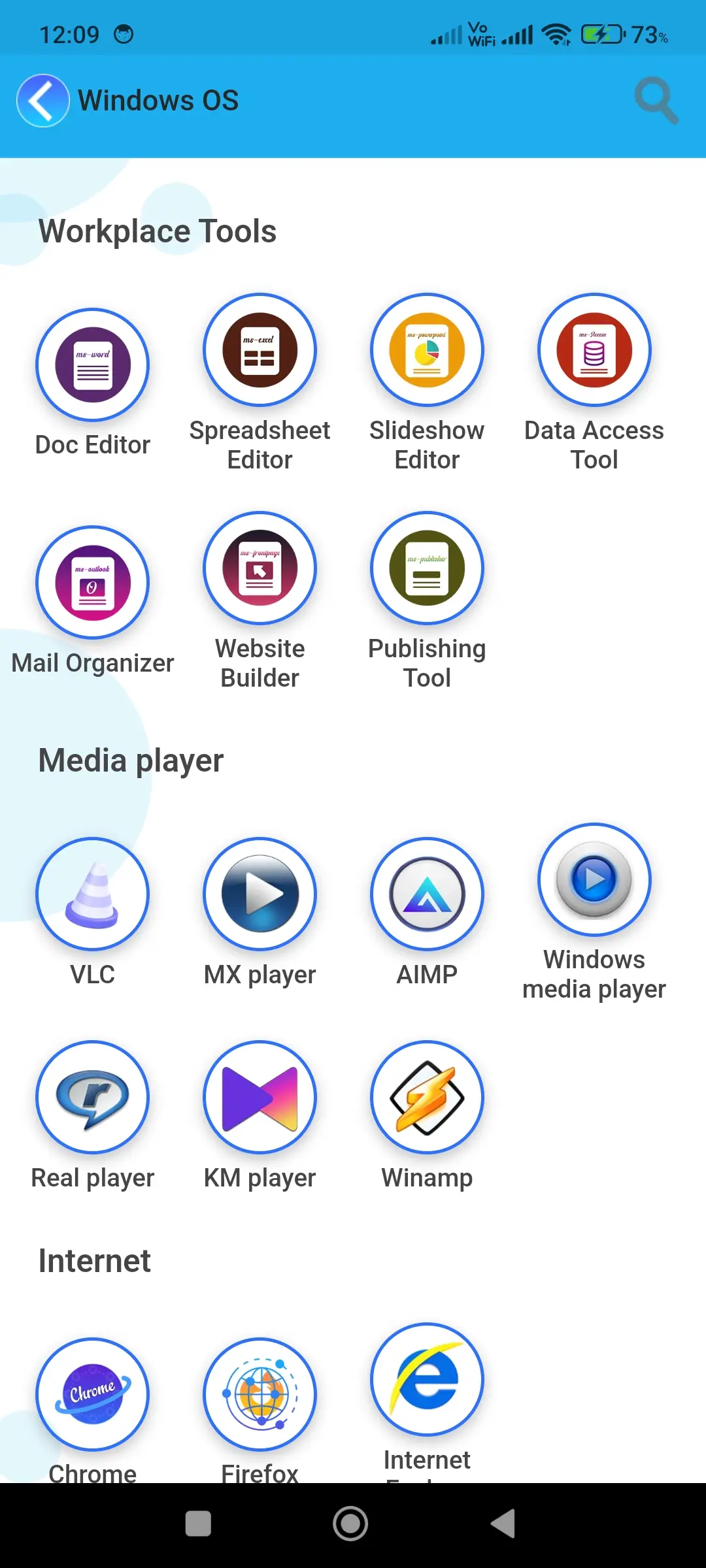 Computer keyboard shortcut key app screenshot 3 for Android & iOS